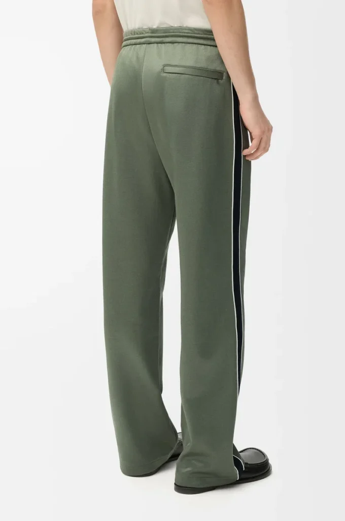 Tracksuit trousers in technical jersey Khaki Green Tracksuit trousers in technical jersey Khaki Green