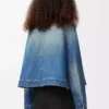 Trapeze jacket in denim Denim Blue Trapeze jacket in denim Denim Blue