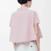 Trapeze polo in cotton Light Pink Trapeze polo in cotton Light Pink