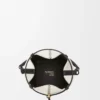 Treasure Bako bucket in canvas jacquard and calfskin Natural/Black Treasure Bako bucket in canvas jacquard and calfskin Natural/Black