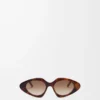 Triangle Slim sunglasses Havana Triangle Slim sunglasses Havana