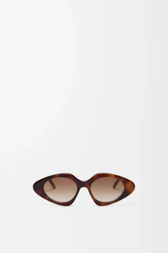 Triangle Slim sunglasses Havana