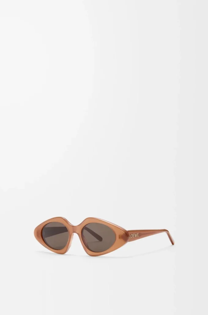 Triangle Slim sunglasses Milky Caramel Triangle Slim sunglasses Milky Caramel