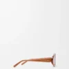 Triangle Slim sunglasses Milky Caramel Triangle Slim sunglasses Milky Caramel