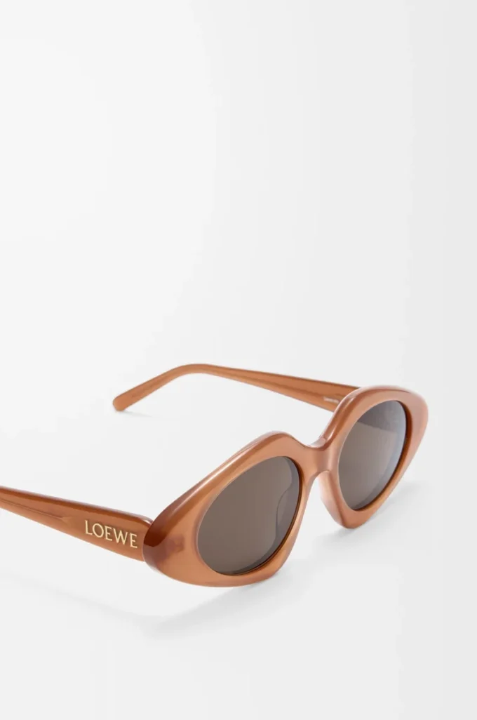 Triangle Slim sunglasses Milky Caramel Triangle Slim sunglasses Milky Caramel