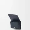 Trifold wallet in soft grained calfskin Deep Navy Trifold wallet in soft grained calfskin Deep Navy