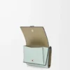 Trifold wallet in soft grained calfskin Frozen/Clay Trifold wallet in soft grained calfskin Frozen/Clay