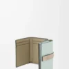 Trifold wallet in soft grained calfskin Frozen/Clay Trifold wallet in soft grained calfskin Frozen/Clay