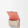 Trifold wallet in soft grained calfskin Light Oat/Honey Trifold wallet in soft grained calfskin Light Oat/Honey