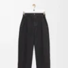 Trousers in cotton Anthracite