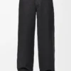 Trousers in cotton Anthracite