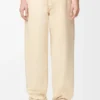 Trousers in cotton Beige Trousers in cotton Beige