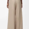 Trousers in cotton Beige Trousers in cotton Beige