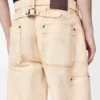 Trousers in cotton Beige Trousers in cotton Beige