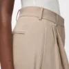 Trousers in cotton Beige Trousers in cotton Beige