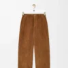 Trousers in cotton Brown