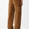 Trousers in cotton Brown