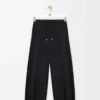 Trousers in technical fabric Black Trousers in technical fabric Black