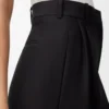 Trousers in wool and silk Black Trousers in wool and silk Black