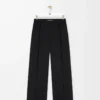Trousers in wool Black Trousers in wool Black