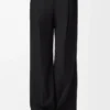 Trousers in wool Black Trousers in wool Black