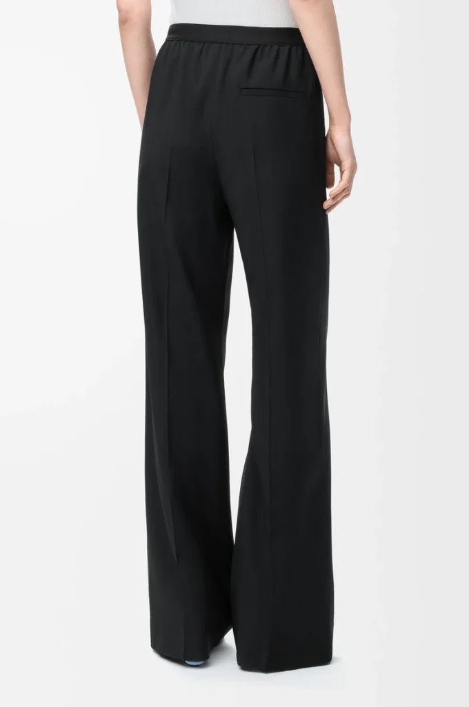 Trousers in wool Black Trousers in wool Black