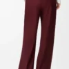 Trousers in wool Burgundy Trousers in wool Burgundy