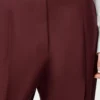 Trousers in wool Burgundy Trousers in wool Burgundy
