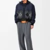 Trousers in wool Grey Melange Trousers in wool Grey Melange