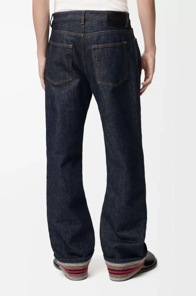 Turn-up jeans in denim Raw Denim/Blue Turn-up jeans in denim Raw Denim/Blue