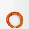 Twist double bracelet in calfskin Vivid Orange/Yellow Twist double bracelet in calfskin Vivid Orange/Yellow