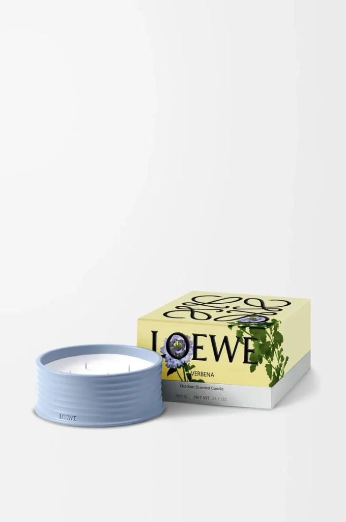 Verbena outdoor candle Baby Blue Verbena outdoor candle Baby Blue