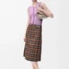 Vest in cashmere and silk Lilac Vest in cashmere and silk Lilac
