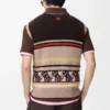 Vest in wool and cashmere Beige/Multicolor