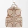 Vest in wool blend Beige/Khaki Green Vest in wool blend Beige/Khaki Green