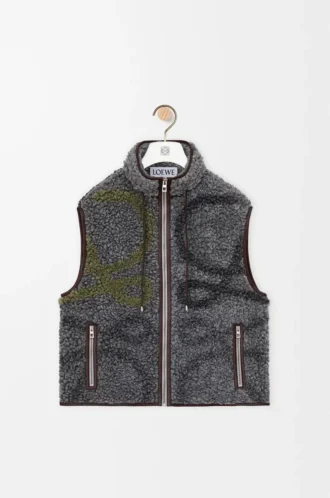 Vest in wool blend Multicolor