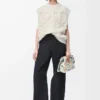 Vest in wool White Vest in wool White