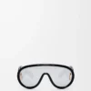 Wave mask sunglasses Black