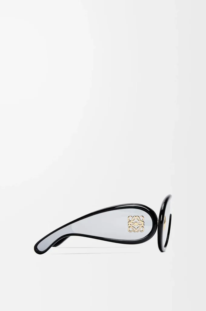 Wave mask sunglasses Black