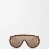 Wave mask sunglasses Havana Wave mask sunglasses Havana