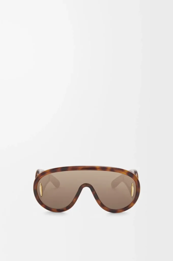 Wave mask sunglasses Havana Wave mask sunglasses Havana