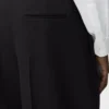 Wide leg trousers in wool Black Wide leg trousers in wool Black