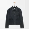 Workwear jacket in denim Black Workwear jacket in denim Black