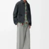 Workwear jacket in denim Black Workwear jacket in denim Black