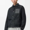 Workwear jacket in denim Black Workwear jacket in denim Black