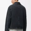 Workwear jacket in denim Black Workwear jacket in denim Black