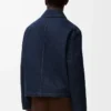 Workwear jacket in denim Indigo Blue Workwear jacket in denim Indigo Blue