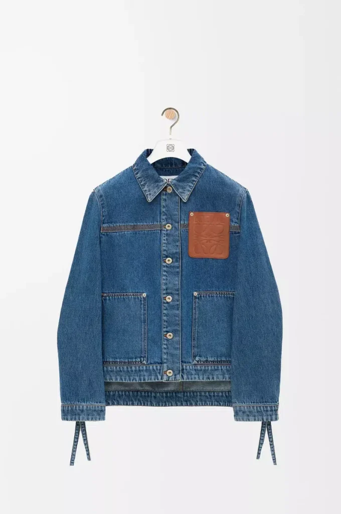 Workwear jacket in denim Jeans Blue Workwear jacket in denim Jeans Blue