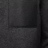 Workwear jacket in wool and cashmere Charcoal Melange
