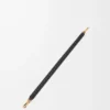 Woven spiral strap in classic calfskin Black Woven spiral strap in classic calfskin Black